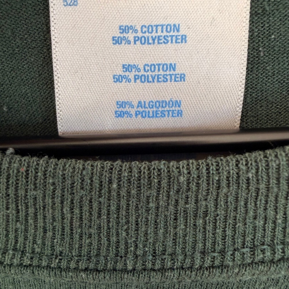 Land Rover Range Rover T Shirt Men's L Green Embroidered Logo Crew Neck Tee - Picture 5 of 7